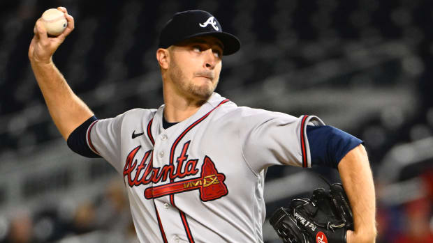 Atlanta Braves starting pitcher Jake Odorizzi